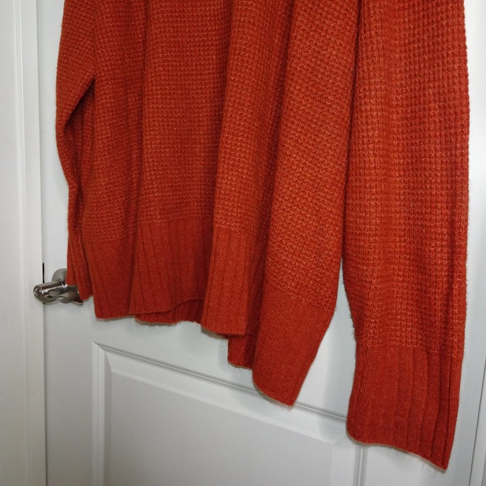 A New Day Burnt Orange Stylish Sweater - Picture 4 of 8